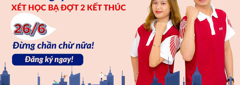 Xét tuyển học bạ đợt 2 2020 của 88vv23.com