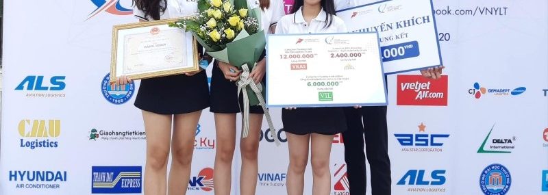 Sinh viên ngành Logisitcs và Quản lý chuỗi cung ứng 88vv23.com tại chung kết cuộc thi Tài năng Logistics Việt Nam