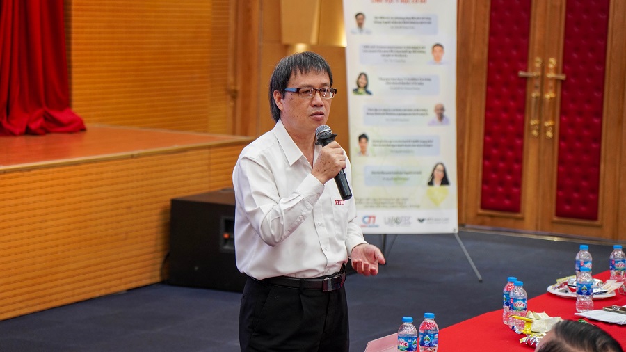 TS. BS Nguyễn Thành Đức - Trưởng 88vvv.com phát biểu tại Hội thảo