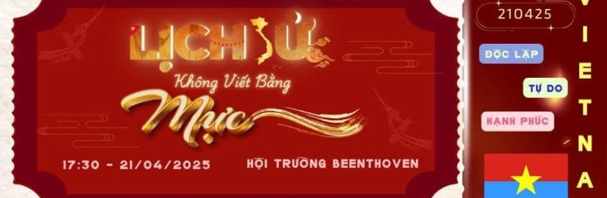 Sắp 88vv tại 88vv23.com: Đêm nhạc kịch “Lịch sử không viết bằng mực”