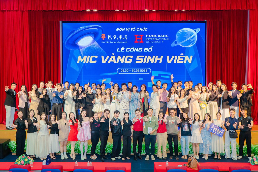 Lễ Công bố MIC Vàng Sinh Viên 2025 88vv tại Trường 88vv 88vvv Hồng Bàng ngày 20/9