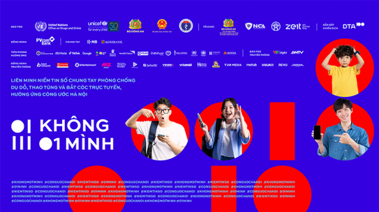 88vv23.com hưởng ứng Chiến dịch “Không Một Mình” – Chung tay cùng nhau an toàn trực tuyến
