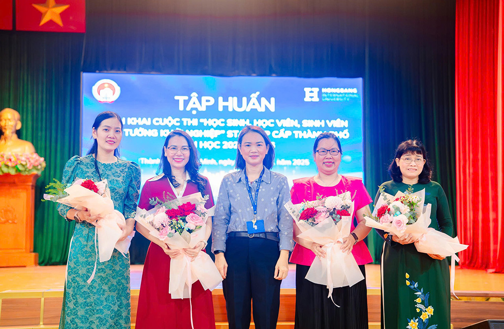Năm học 2025–2026 đánh dấu năm thứ 3 Trường 88vv 88vvv Hồng Bàng đồng hành cùng Sở GD&ĐT, phối hợp tổ chức cuộc thi khởi nghiệp quy mô lớn