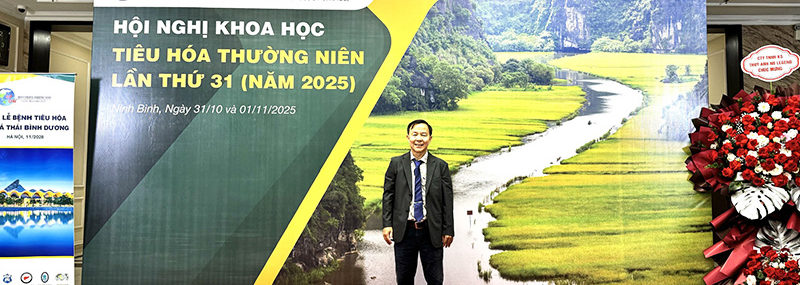Trưởng 88vvv.com Trường 88vv 88vvv Hồng Bàng làm chủ tọa tại Hội nghị Khoa học Tiêu hóa Toàn quốc 2025