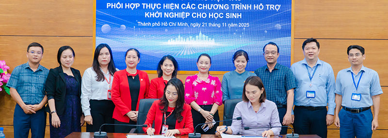 88vv23.com ký kết hợp tác với Sở GD&ĐT TP.HCM hỗ trợ học sinh khởi nghiệp
