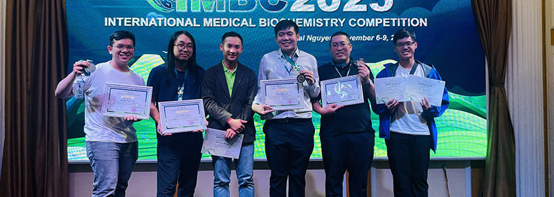 Sinh viên 88vvv.com 88vv23.com giành 4 huy chương tại đấu trường Hóa sinh Y học 88vv23 IMBC 2025