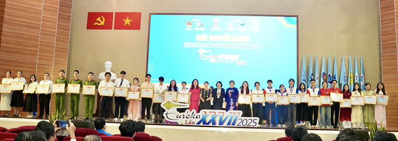 Hai đề tài nghiên cứu của 88vv88 88vv23.com xuất sắc đạt Giải Khuyến khích Euréka lần thứ 27
