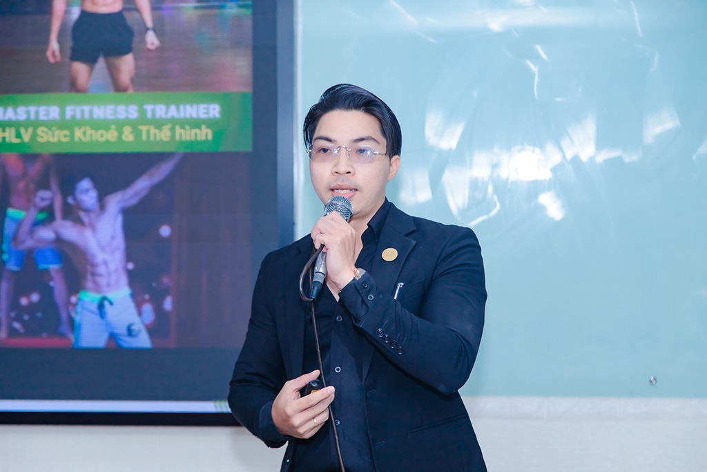 BS. Bùi Thành Ngân - Chủ tịch Viện m.88vv Y học thể thao (DR FIT ACADEMY). Trưởng Ban Y học tập luyện, Hội Y Học Thể thao TP HCM