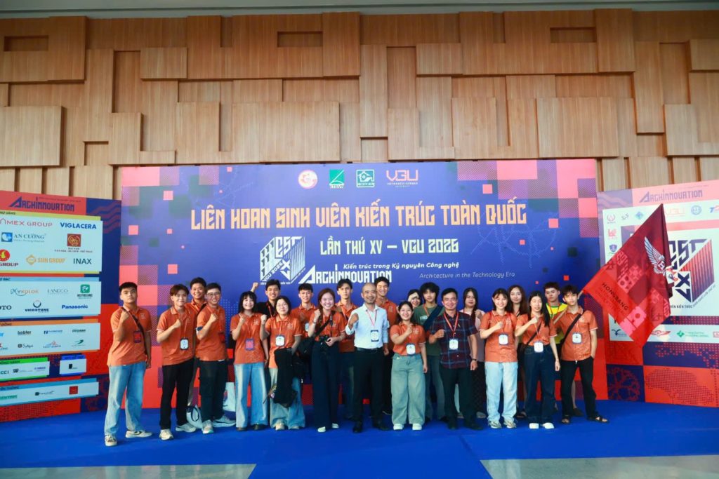 Đoàn  88vv23.com tham dự Festival Sinh viên Kiến trúc toàn quốc lần thứ XV tại TP.HCM