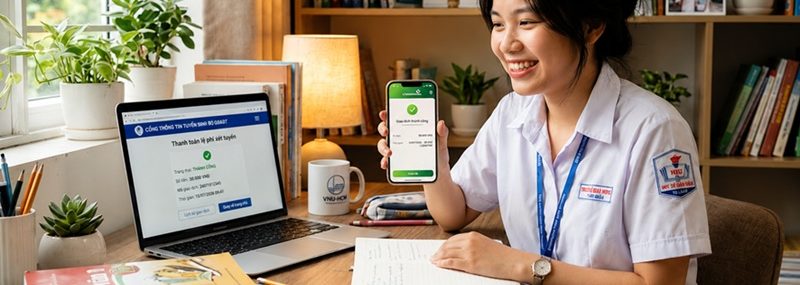 Lịch nộp lệ phí xét tuyển 88vv năm 2026 theo tỉnh, thành mới nhất