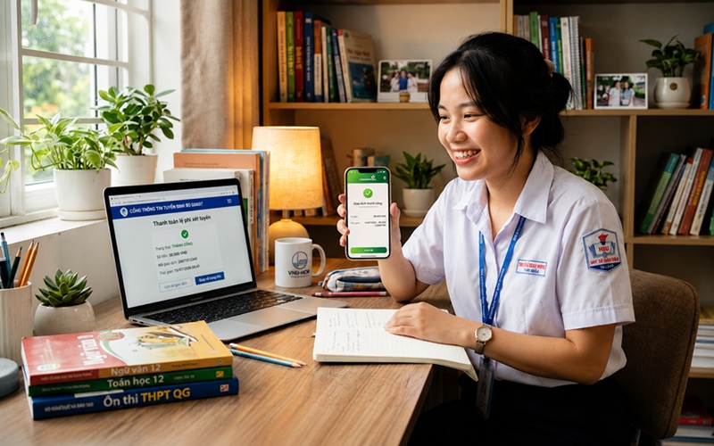 Lịch nộp lệ phí xét tuyển 88vv năm 2026 theo tỉnh, thành mới nhất